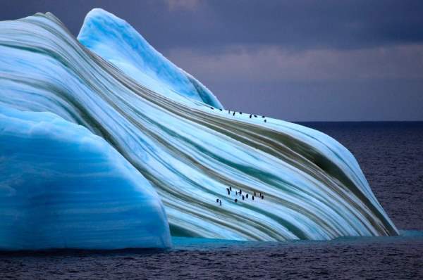 Shangrala's Amazing Striped Icebergs