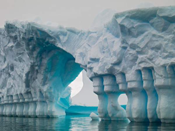 Shangrala's Amazing Striped Icebergs