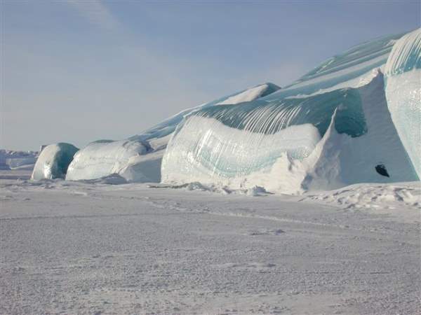 Shangrala's Amazing Striped Icebergs