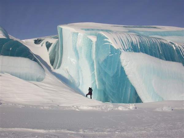 Shangrala's Amazing Striped Icebergs