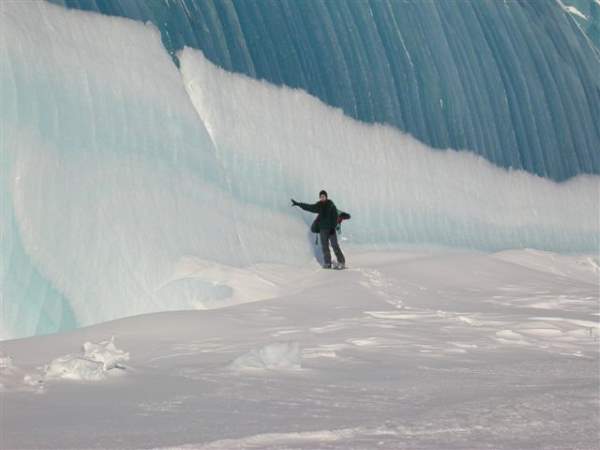 Shangrala's Amazing Striped Icebergs