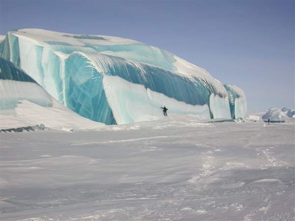 Shangrala's Amazing Striped Icebergs