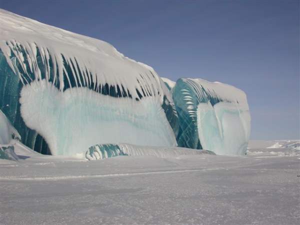 Shangrala's Amazing Striped Icebergs