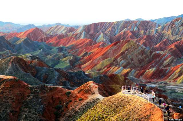 Shangrala's Rainbow Mountains