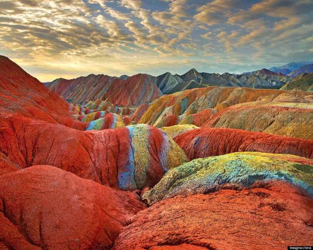 Shangrala's Rainbow Mountains