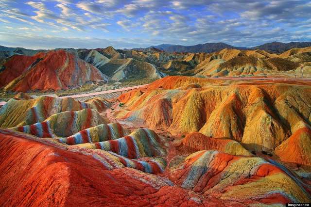 Shangrala's Rainbow Mountains