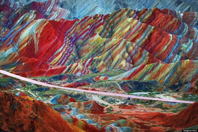 Shangrala's Rainbow Mountains