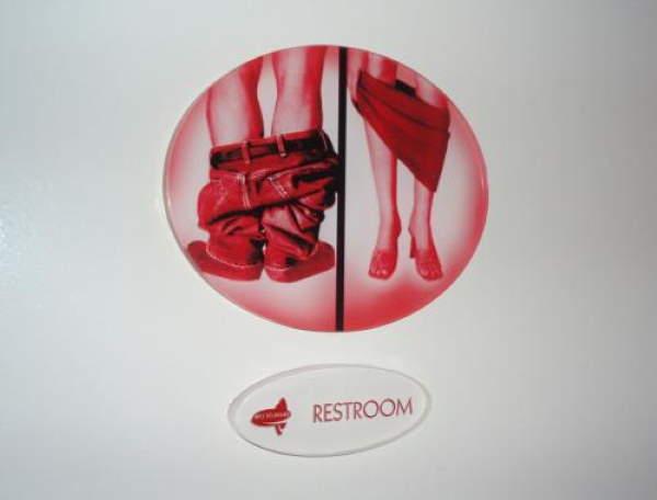 Shangrala's Creative Bathroom Signs