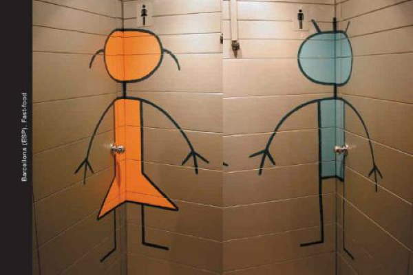 Shangrala's Creative Bathroom Signs