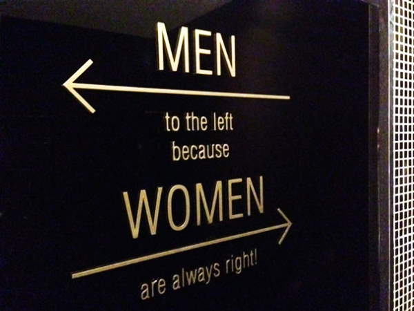 Shangrala's Creative Bathroom Signs