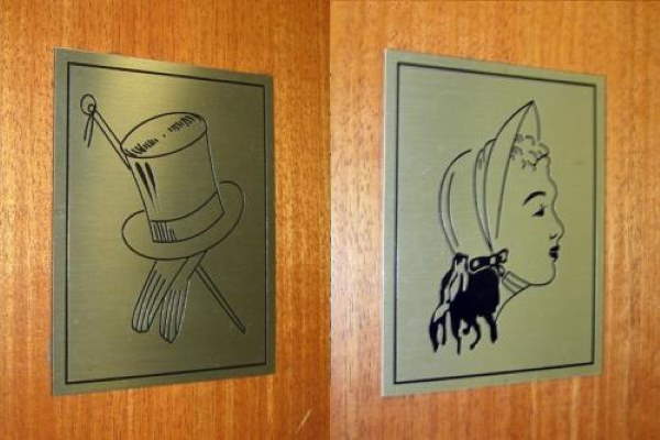 Shangrala's Creative Bathroom Signs