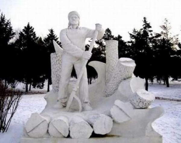 Shangrala's Snow Sculpture Art 2