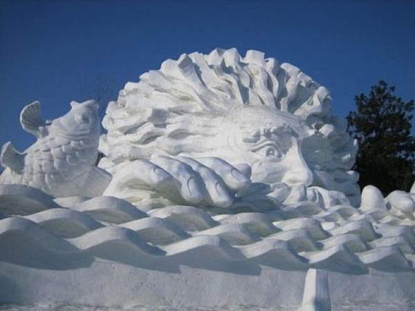 Shangrala's Snow Sculpture Art 2