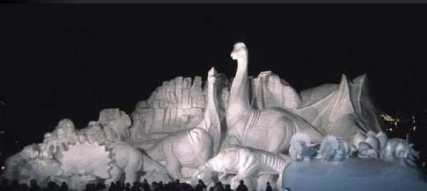 Shangrala's Snow Sculpture Art 2