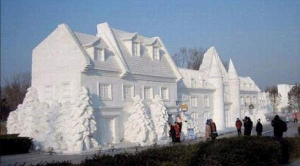 Shangrala's Snow Sculpture Art 2