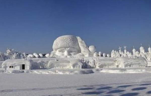 Shangrala's Snow Sculpture Art 2