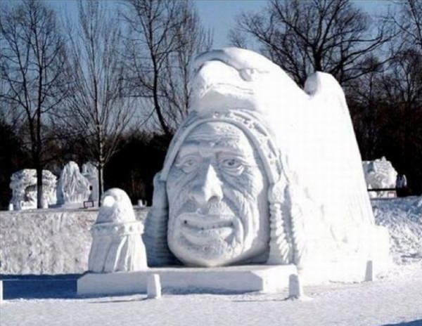 Shangrala's Snow Sculpture Art 2