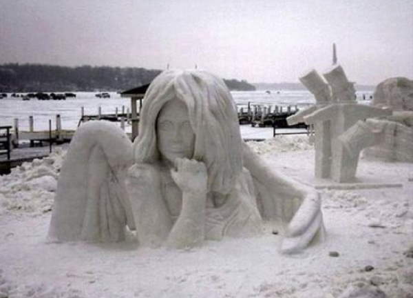 Shangrala's Snow Sculpture Art 2