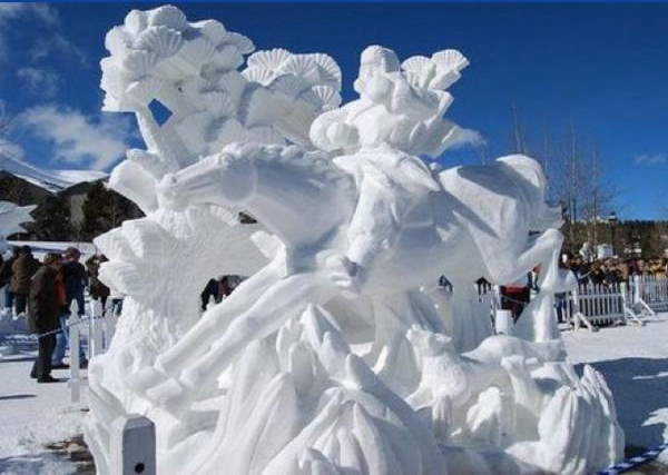 Shangrala's Snow Sculpture Art 2