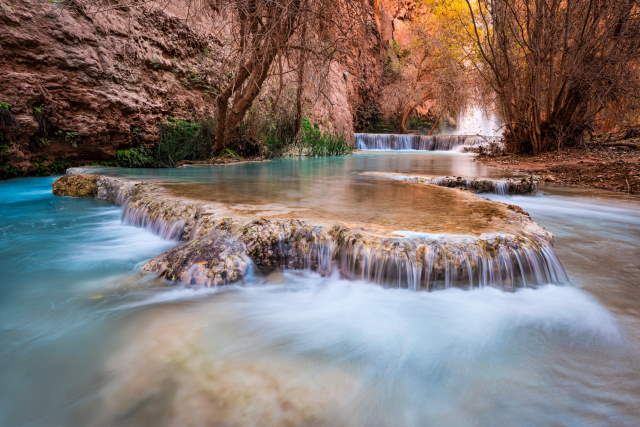 Shangrala's Grand Canyon Waterfalls