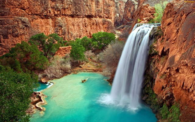 Shangrala's Grand Canyon Waterfalls