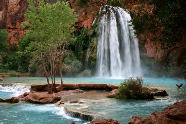 Shangrala's Grand Canyon Waterfalls