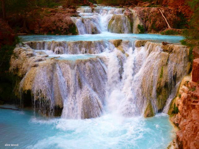 Shangrala's Grand Canyon Waterfalls