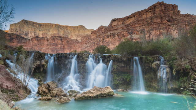 Shangrala's Grand Canyon Waterfalls