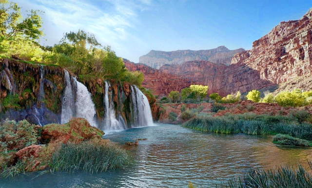 Shangrala's Grand Canyon Waterfalls