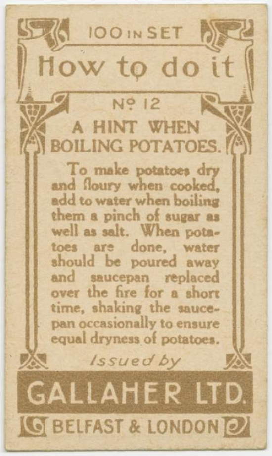 Old Time Tips