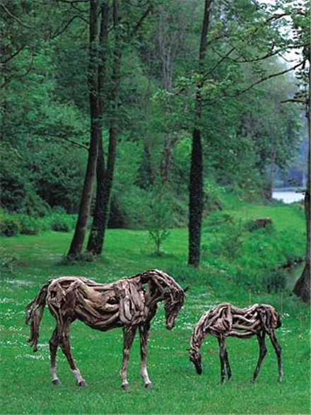 Shangrala's Driftwood Horses