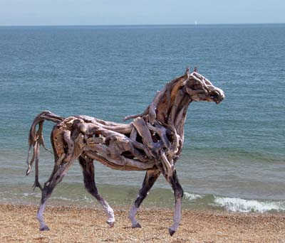 Shangrala's Driftwood Horses