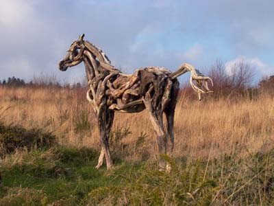 Shangrala's Driftwood Horses