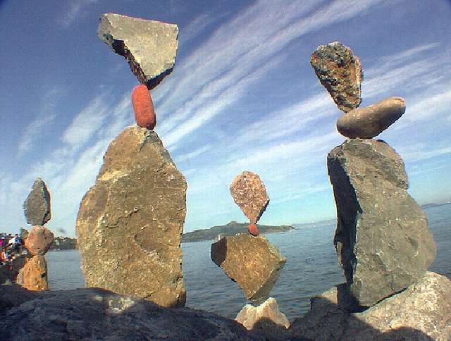 Shangrala's Rock Balancing Art