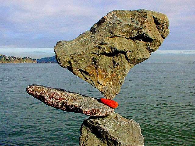 Shangrala's Rock Balancing Art