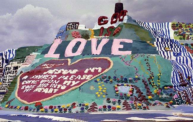 Shangrala's Salvation Mountain