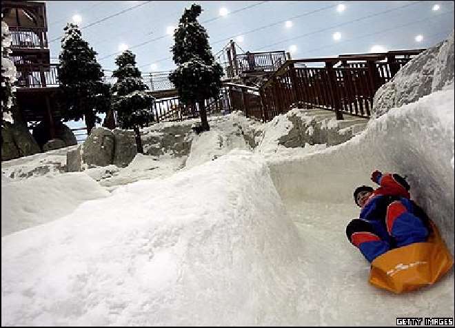 Shangrala's Desert Skiing Resort